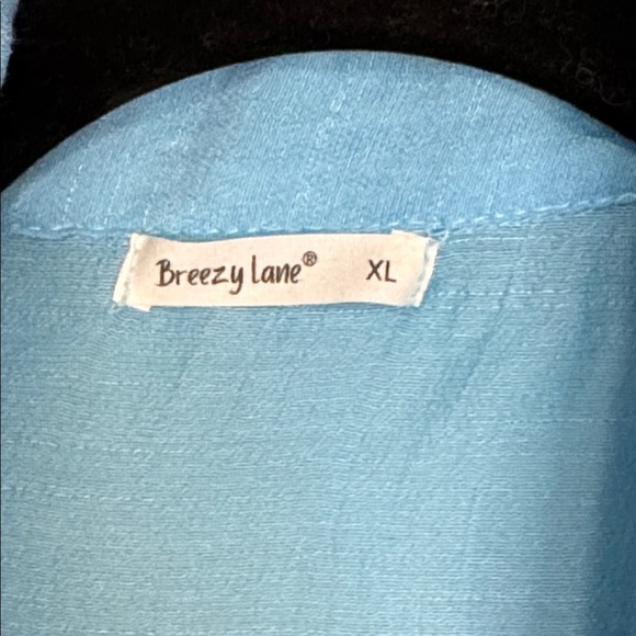 BREEZY LANE BUTTON FRONT SHIRT & COVER-UP - Picture 9 of 14